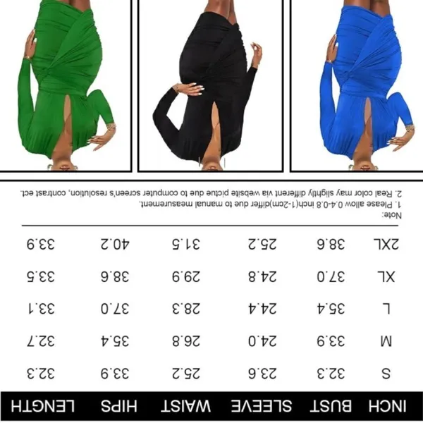 Women’s Sexy Green Long Sleeve BodyCon Party Dress Size 10/12 NEW - Image 9