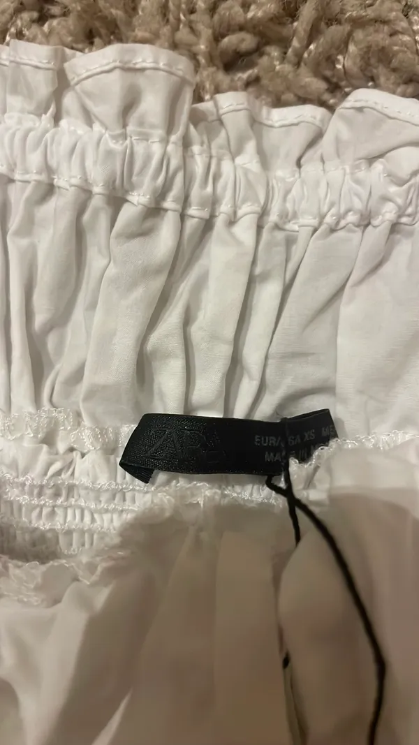 White ZARA Top - Image 2
