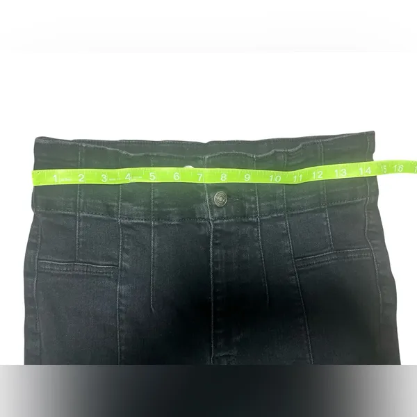 Free People We the Free Flare Jeans Black Size 30 - Image 5
