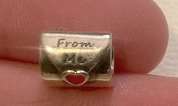 PANDORA Authentic Sterling Silver 925 To My Love Envelope Charm - Image 5