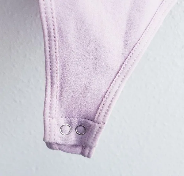 Free People Lavender Thong Bodysuit - Image 4