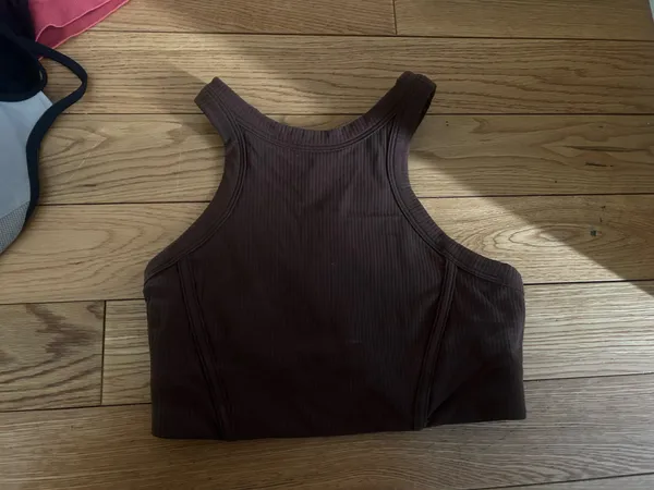 Lululemon Ribbed High Neck Bra - Image 4