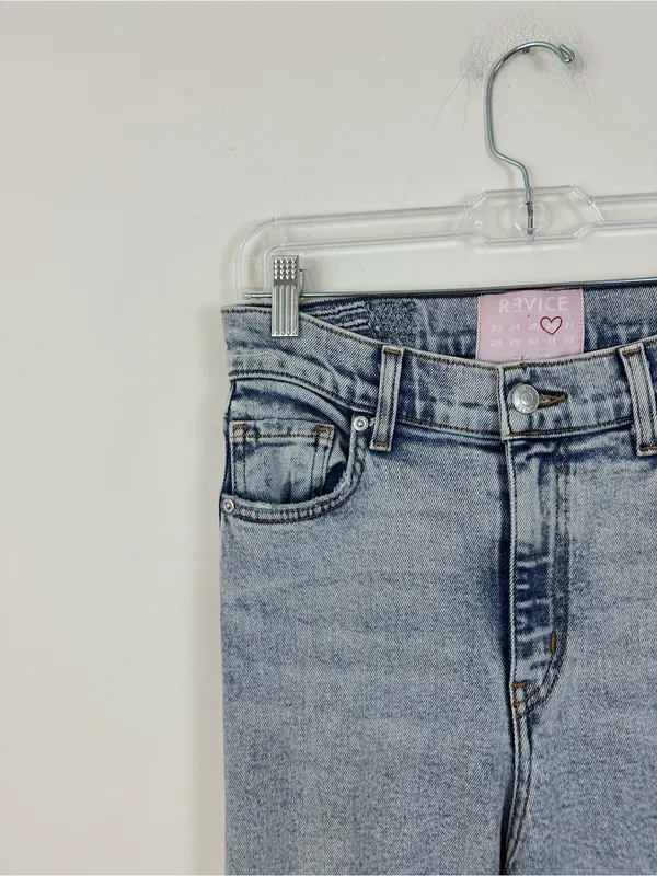 Revice Denim Acid Wash Light Wash High-Rise Women’s Jeans Size 26 Women's - Image 2
