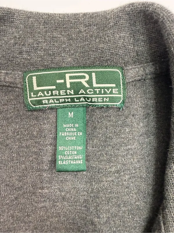 Lauren Ralph Lauren Gray Zip-Up Jacket - Image 5