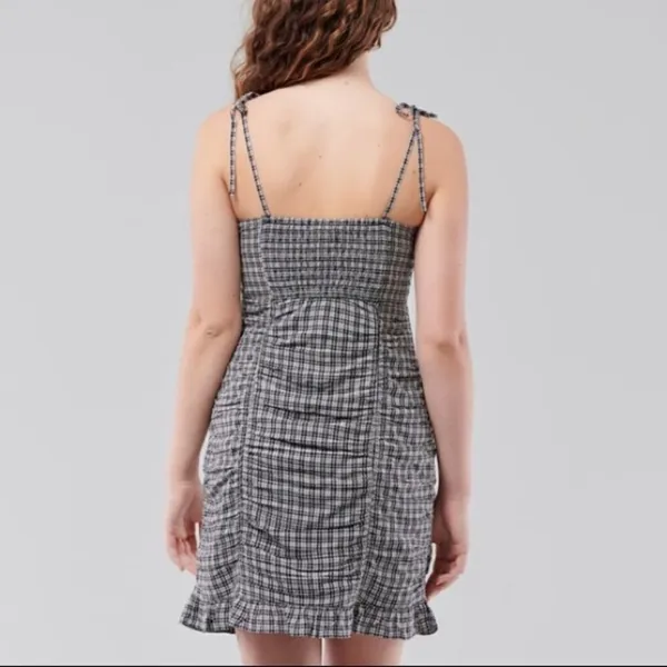 ✨ Hollister Ruched Tie-Shoulder Mini Dress✨ - Image 3