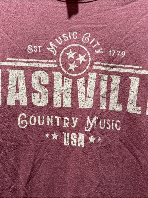 Nashville t shirt. Large - Image 2