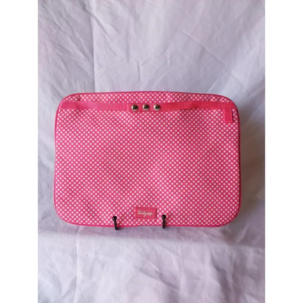Thirty One Pocket A Tote Pink Gingham NWOT - Image 3
