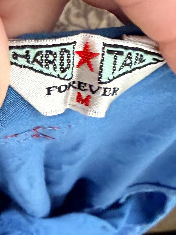 Hard Tail Forever Blue Tank Top nwot Size M - Image 5