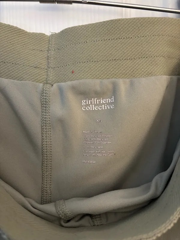 girlfriend collective Matcha Trail Short - Image 2