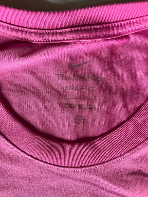 Pink Nike Dri-Fit Shirt - Image 3