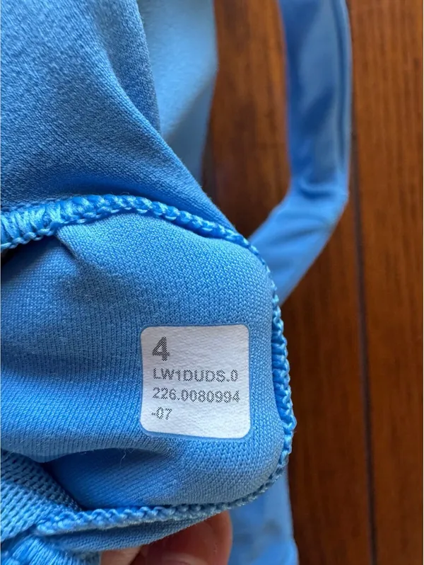 Lululemon Align Cropped Tank Padded Ocean Wave Size 4 NWT - Image 6