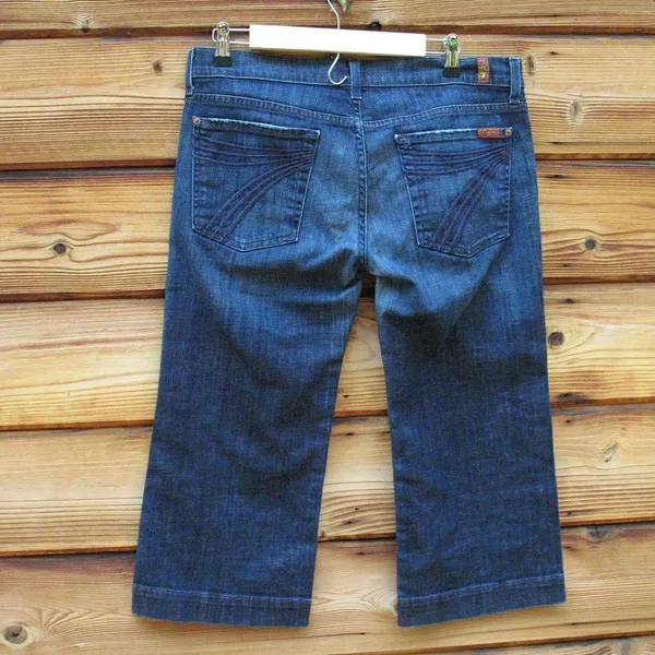 7 for all mankind 7FAM Cropped Dojo Jeans - Image 6