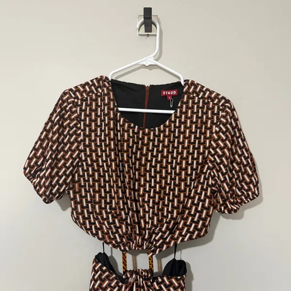 Staud Epona Dress Size Medium - Image 8