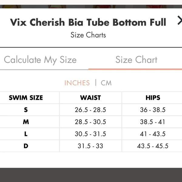 {Vix} Brand New Cherish Bia Tube Full Bikini Bottoms - Image 10