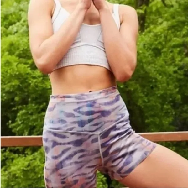 FP Movement Beat The Heat Reversible Bike Short in Tiger Combo Size: S - Image 3