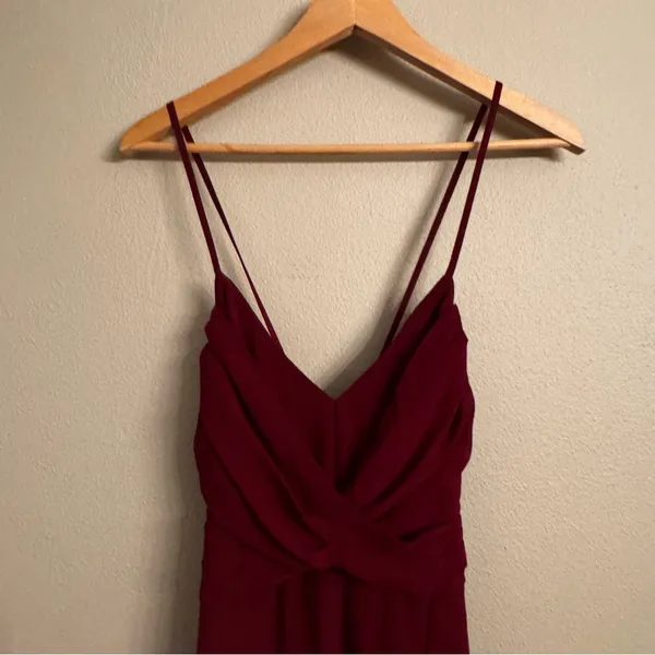 LULUS Event Ready‎ Backless Lace-Up Maxi Dress - Image 3