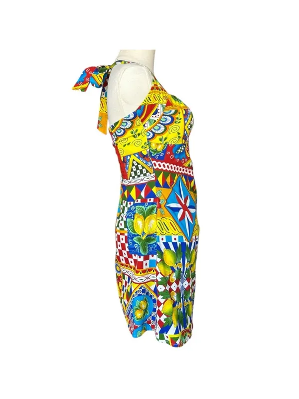 $145 NWOT Revolve X Seven Wonders AERA MINI DRESS - PHAEDRA PRINT L - Image 9