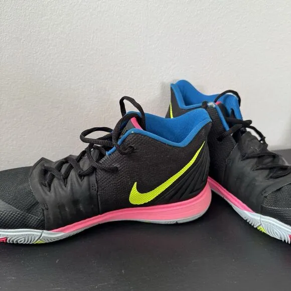 Nike Kyrie 5 Just‎ Do It Black Volt Hyper Pink (AO2918-003) Men's Size 7 W 8.5 - Image 11