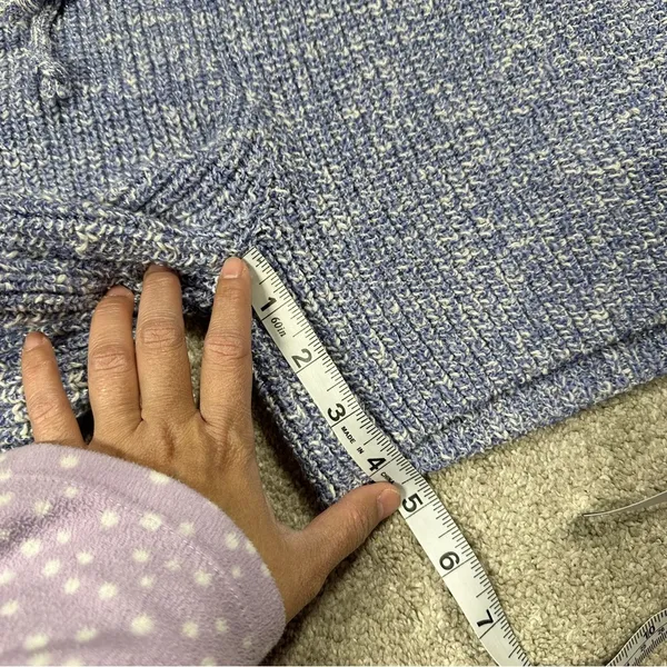 Daily Practice by Anthropologie Knit Lounge Set Sweater Cardigan & Shorts M - Image 15