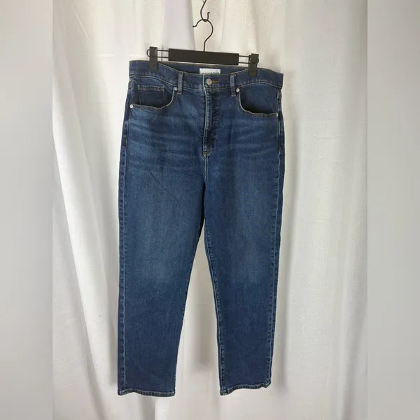 LOFT The Slim‎ Jeans Straight Size 31 EUC 624 - Image 2