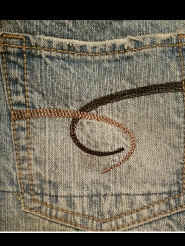 Vanilla Star Y2k vintage denim miniskirt - Image 6