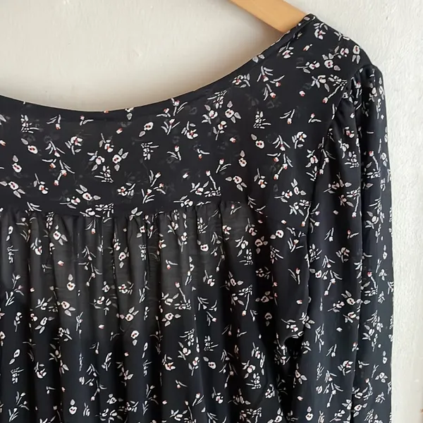 FREE PEOPLE Printed Lolita Top In Black Combo - Image 11