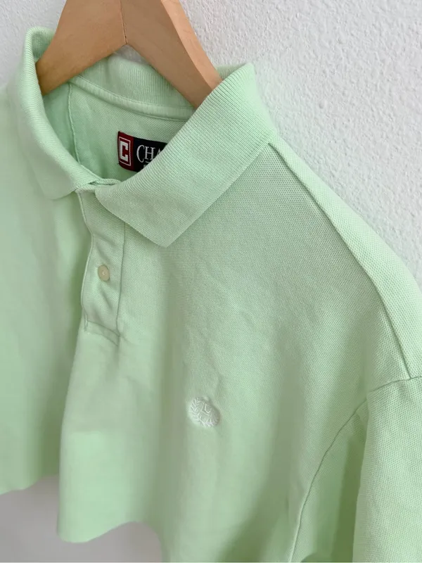 Chaps Ralph Lauren Cropped Polo - Image 5