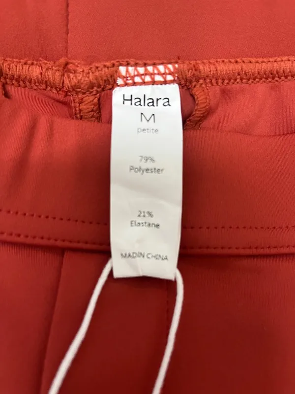 NWT HALARA Rust Wide-Leg Dress Pants/Trousers size M petite - Image 5