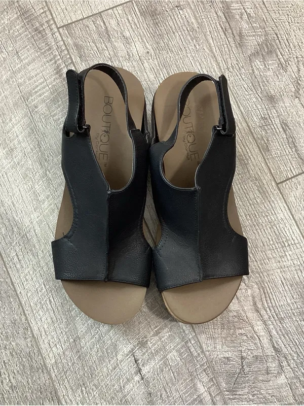 Boutique By Corkys Mulan Wedge Sandals Size 10 - Image 2