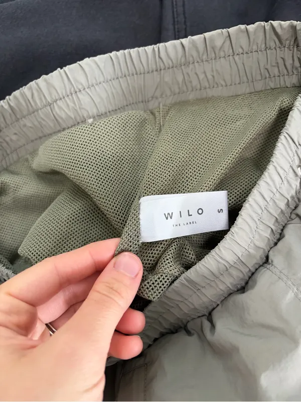 Wilo Green Parachute Jogger Pants - Image 7