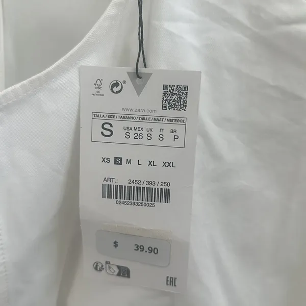 Zara Drawstring Ruched Top - Image 3