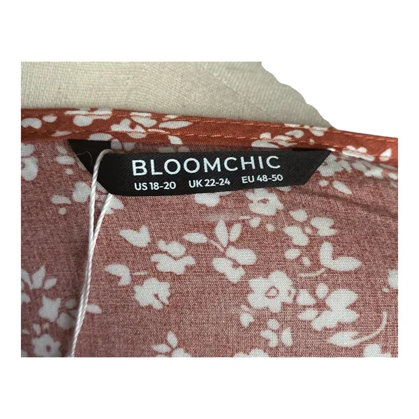 Nwt-Bloomchic-Womens Red Floral Maxi Dress-Size 18/20 - Image 8