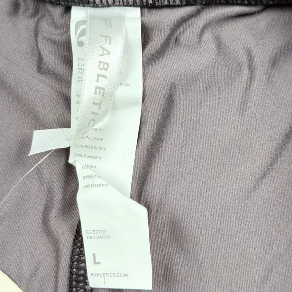Fabletics High Waisted Performance Jogger Charcoal Camo Women's Large NWT - Image 3