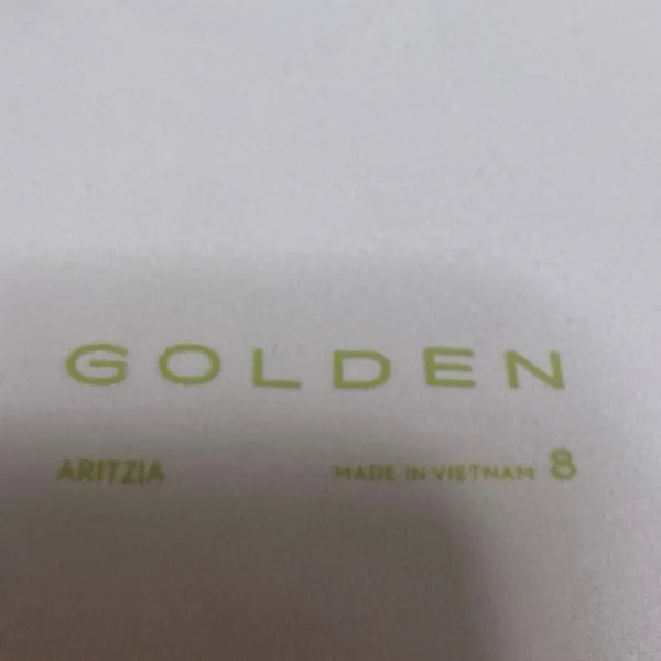 Aritzia Golden Pink High Waisted Yoga Workout Running Athletic Biker Shorts Sz 8 - Image 4