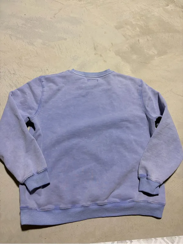 White fox boutique angel Vintage-Style Lavender Graphic Crewneck Sweatshirt s/m - Image 10