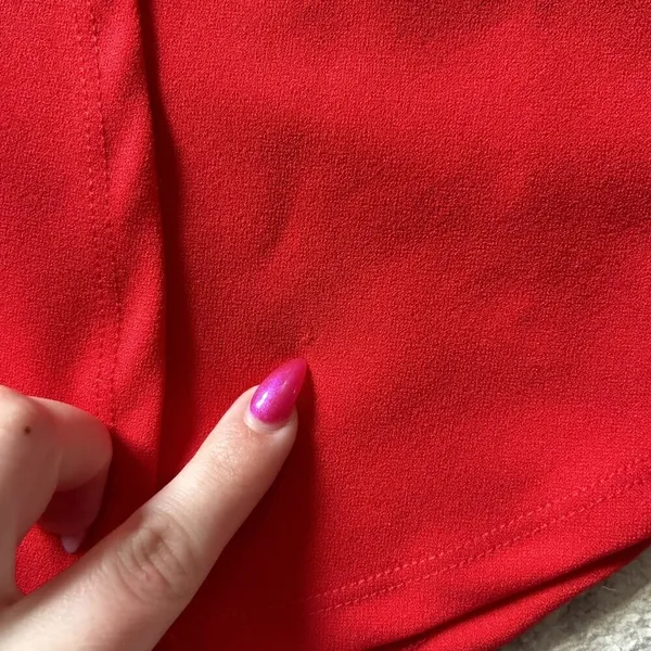 B. Darlin‎ Red Cocktail Party Prom Homecoming Formal Dress Womens 7/8 - Image 5