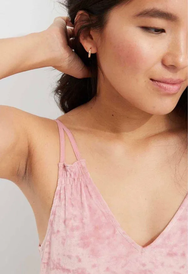 Aerie Velvet Tiered Maxi Dress - Image 3