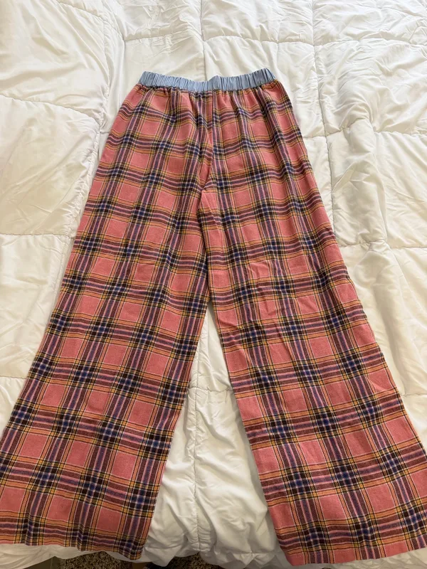 Shein Plaid Pajama Pants - Image 2