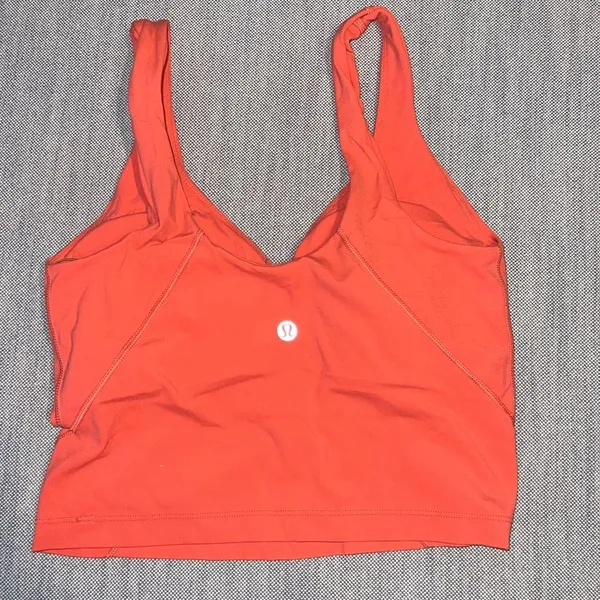 Lululemon Bright Coral Sleeveless Top 4 - Image 4