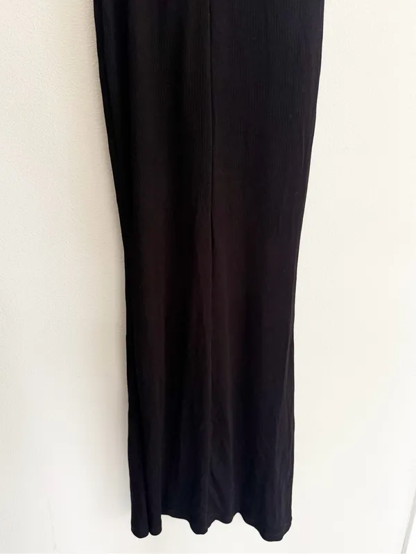 Popilush Built-In Shapewear Sleeveless Midi Dress - Black, size small - Image 8