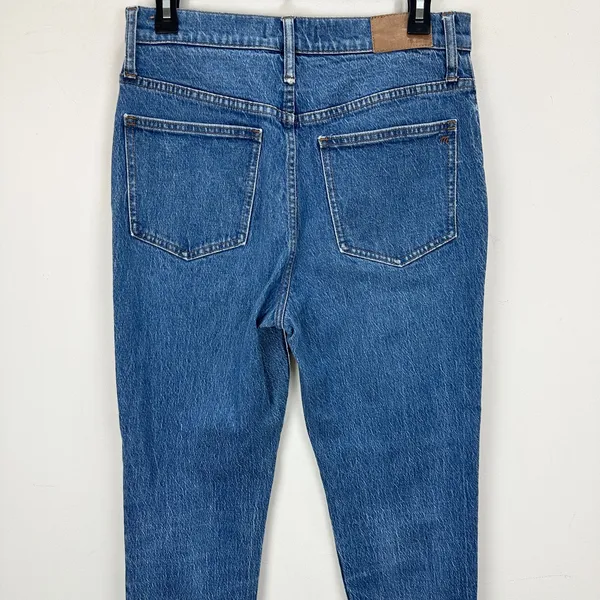 Madewell The Perfect Vintage Jean in Haight Wash Blue Comfort Stretch US 28 - Image 8