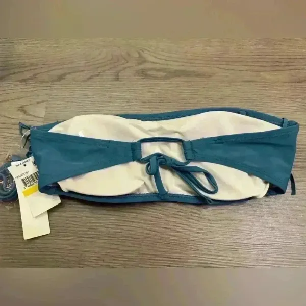 Hula‎ Honey NWT Women’s Bandeau Stretch Fringe Bathing Swimsuit Top Size M - Image 6
