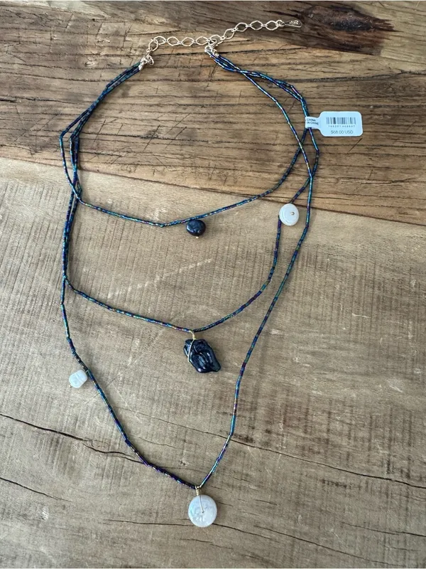NWT Free People Ariana Ost Celebrate Layer Necklace - Image 2