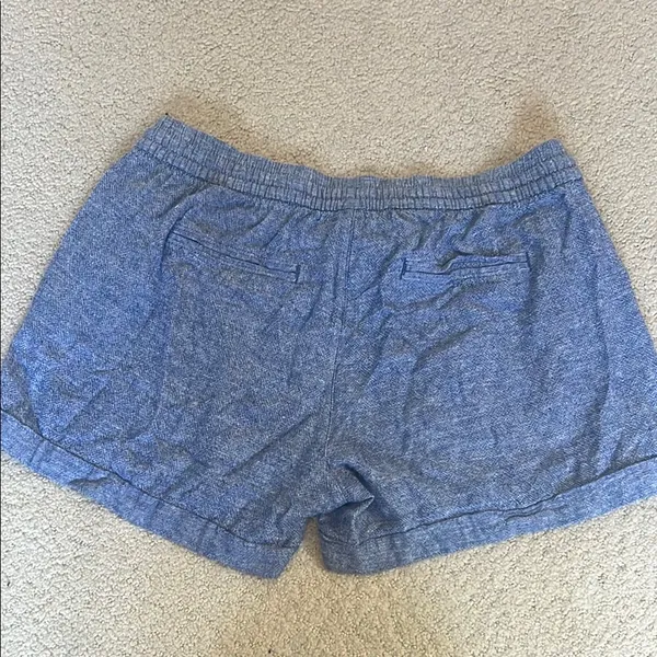 Women's Blue Casual Shorts - Image 4
