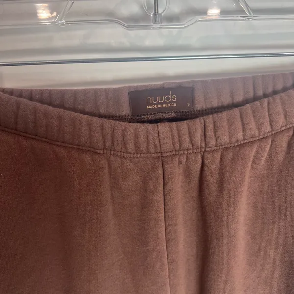 Nuuds Cozy Brown Sweatpants in Brown - Image 4