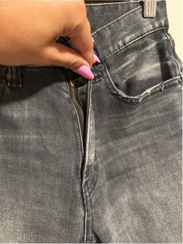 MOUSSY VINTAGE Westcliffe Light Black Gray Ankle Skinny Jeans- Size 24 - Image 6
