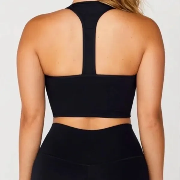 SET‎ Active | Box X Sportbody Longline Racerback Sports Bra Black - Image 2