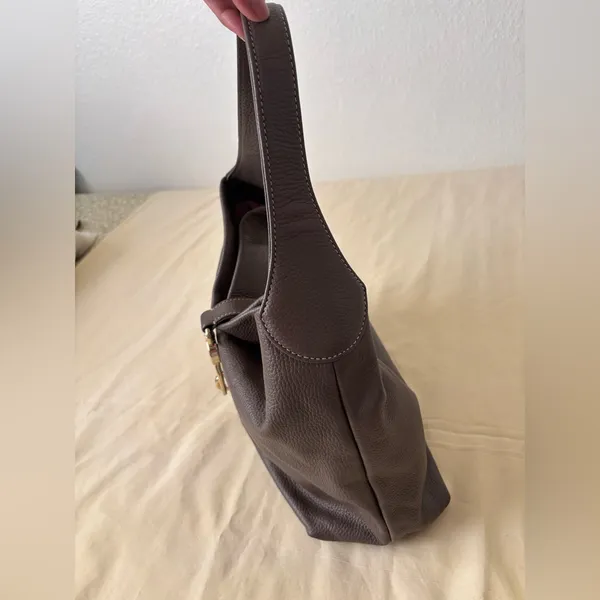 Dooney & Bourke Chocolate Brown Hobo Bag - Image 10