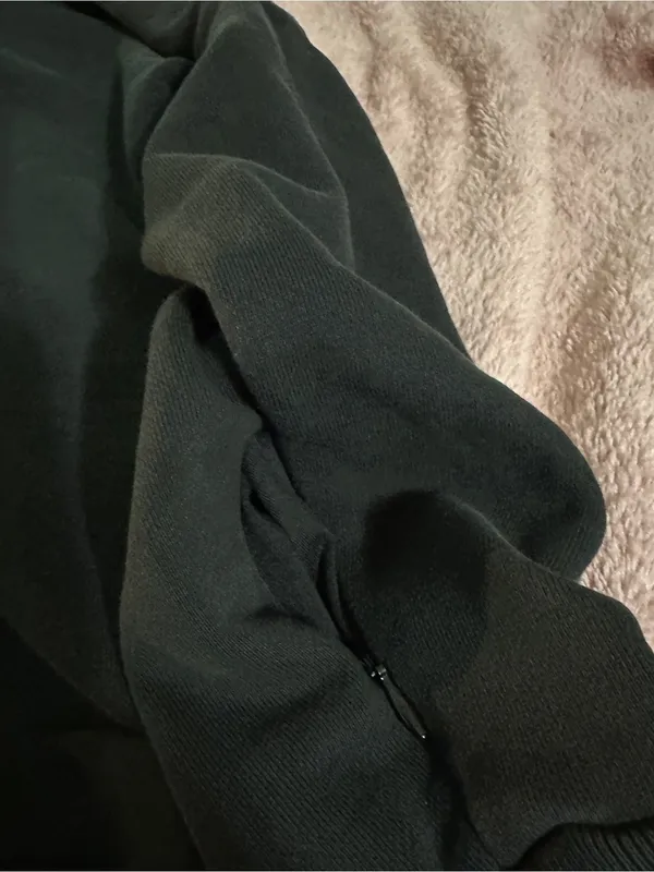 Adidas Black Logo Hoodie - Unisex Pullover Sweatshirt - Image 2