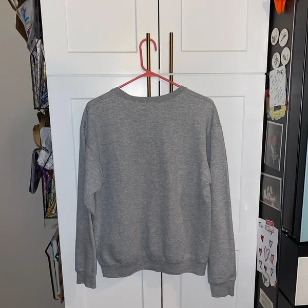 Disney Vintage 07 Disneyland Gray Crewneck Sweatshirt Mickey Mouse Donald Duck Goofy - Image 8